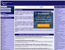 Tablet Screenshot of empleofuturo.com